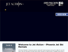 Tablet Screenshot of jetaction.com